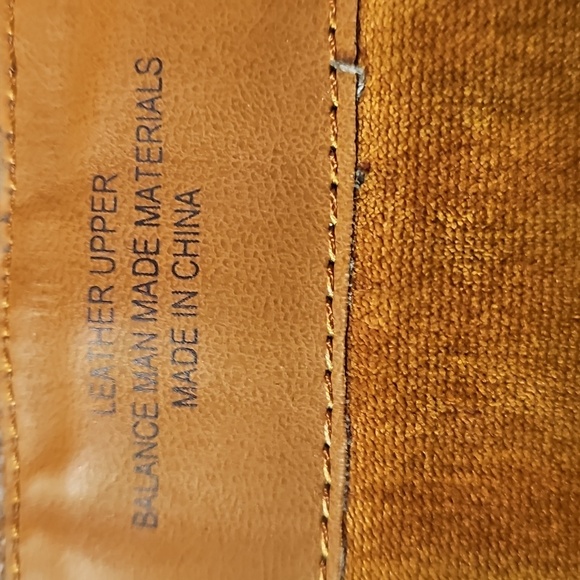 boc Tan Brown Heeled Boots with Buckle Accents - Picture 8 of 11